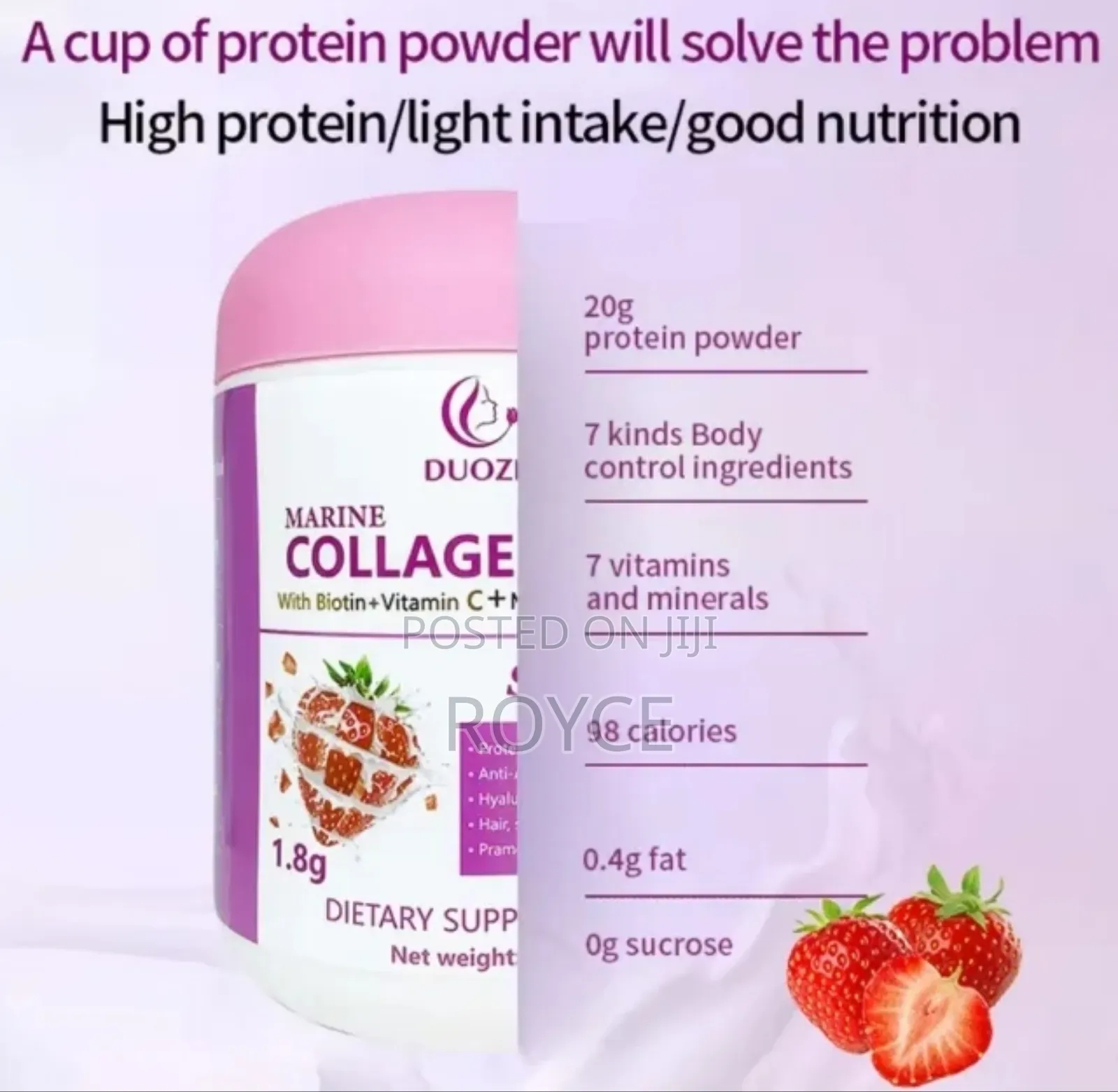 Marine Collagen With Biotin + Vitamin C + Melatonin