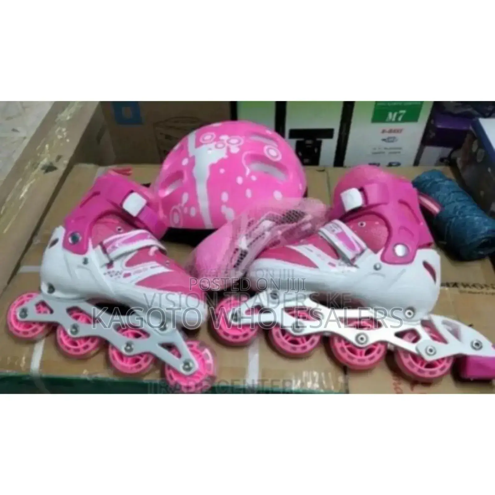 Pink - Complete Set Skates Shoes