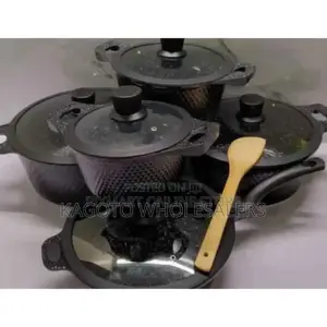 Black - Bosch 11pcs Cookwares