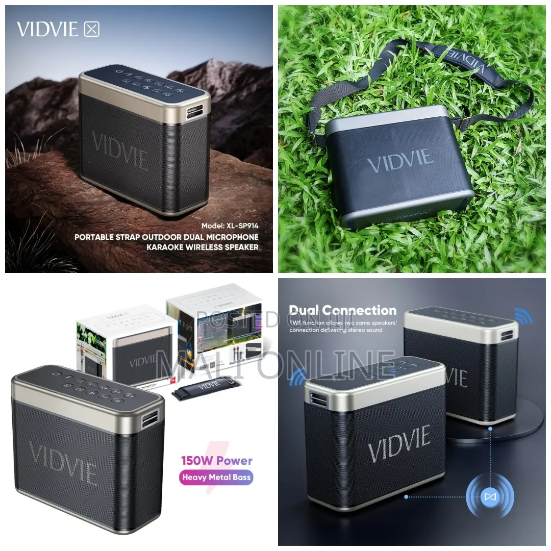 Vidvie Xl-sp914 150w Heavy Bass Wireless Karaoke Speaker