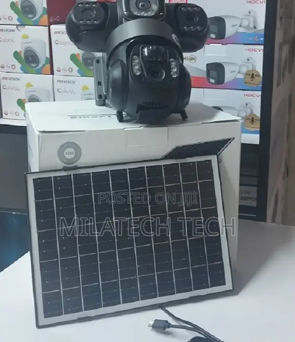 V-380 Pro 4g Tripple Lens V380 PTZ Quality Camerra