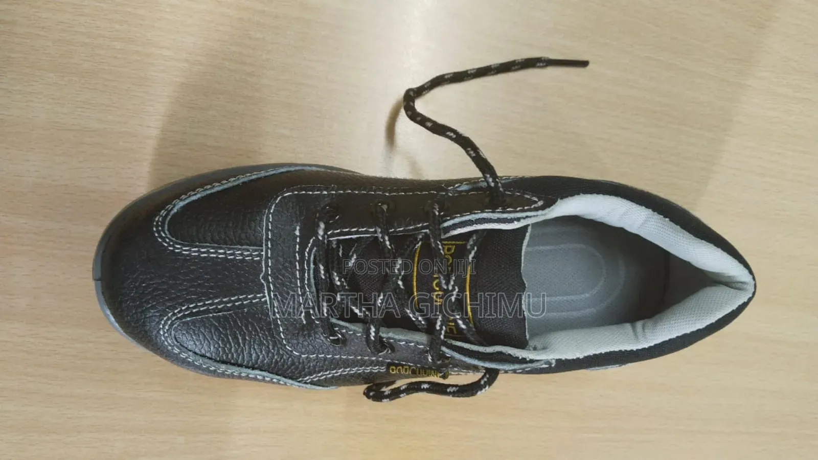 Black Industrial Safety Shoes