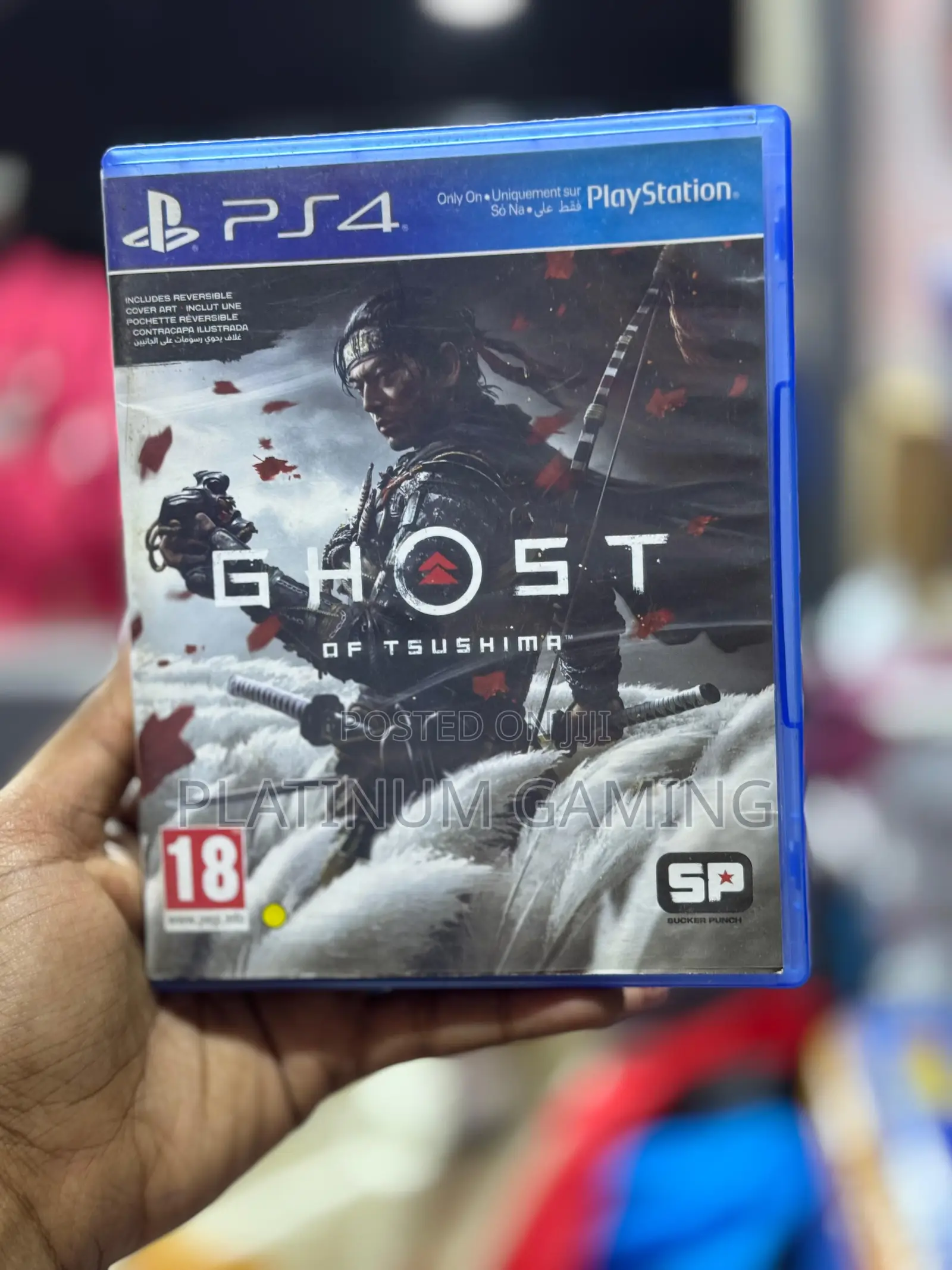 Used Ghost Of Tsushima Ps4