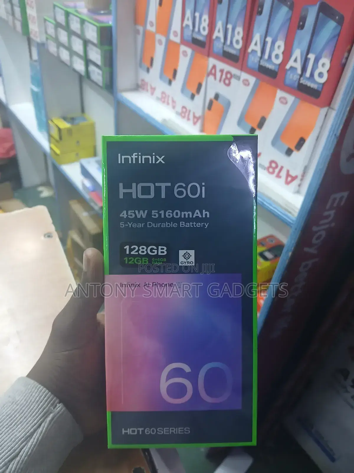 New Infinix Hot 60i 128 GB