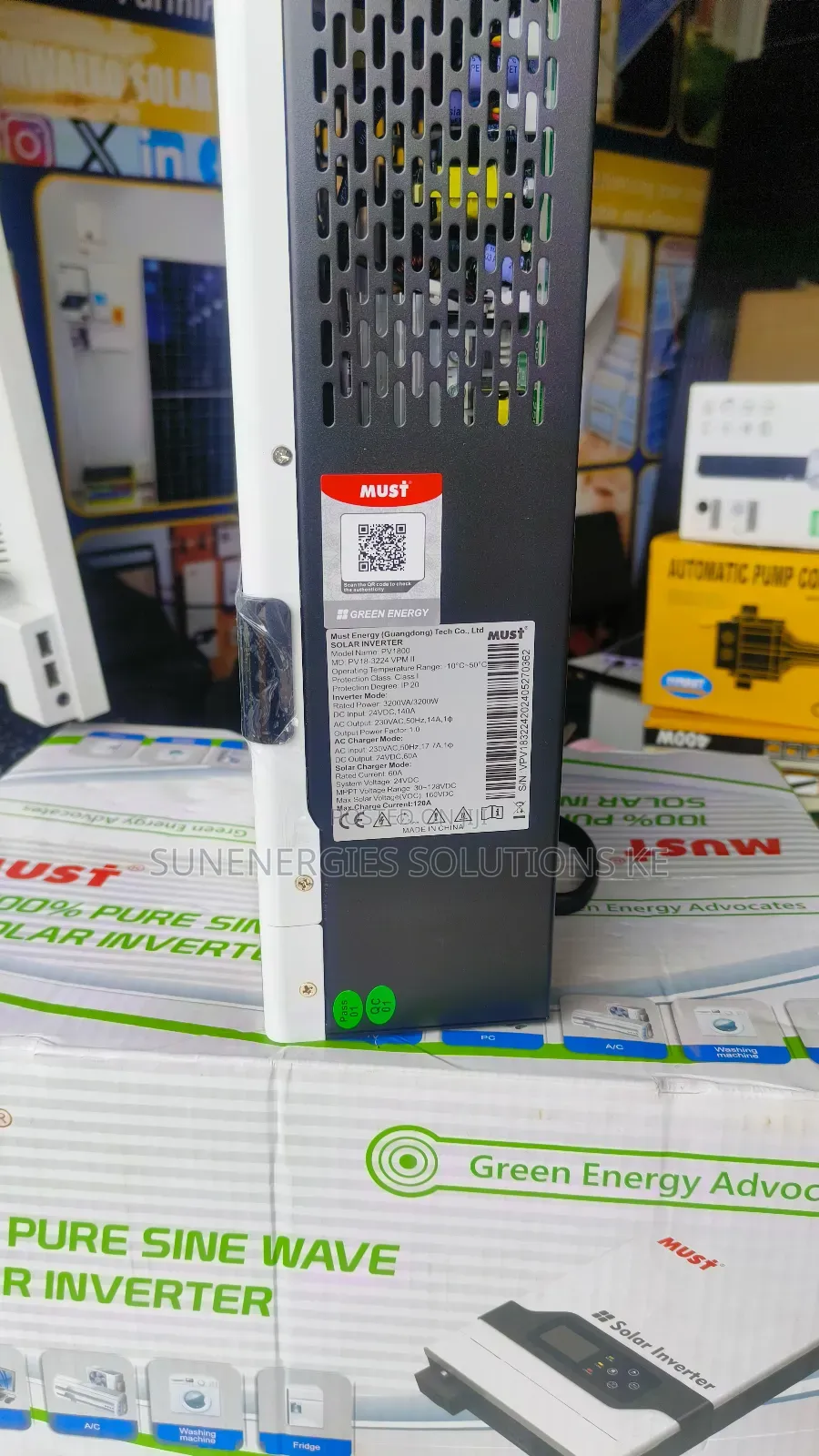 3.2kw 24v Must Hybrid Inverter