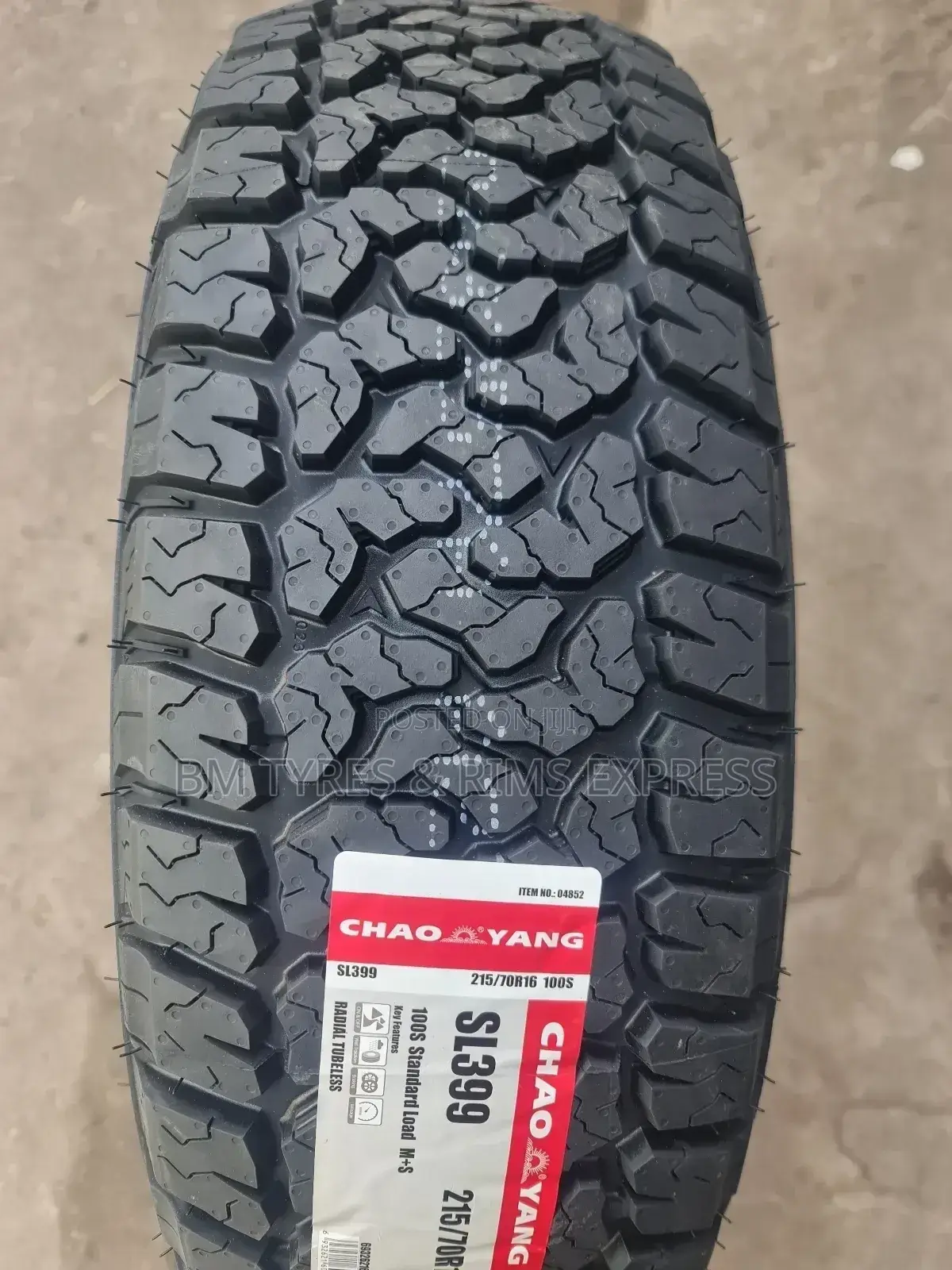 215 /70 R16 Chaoyang Tyres (All Terrrain)