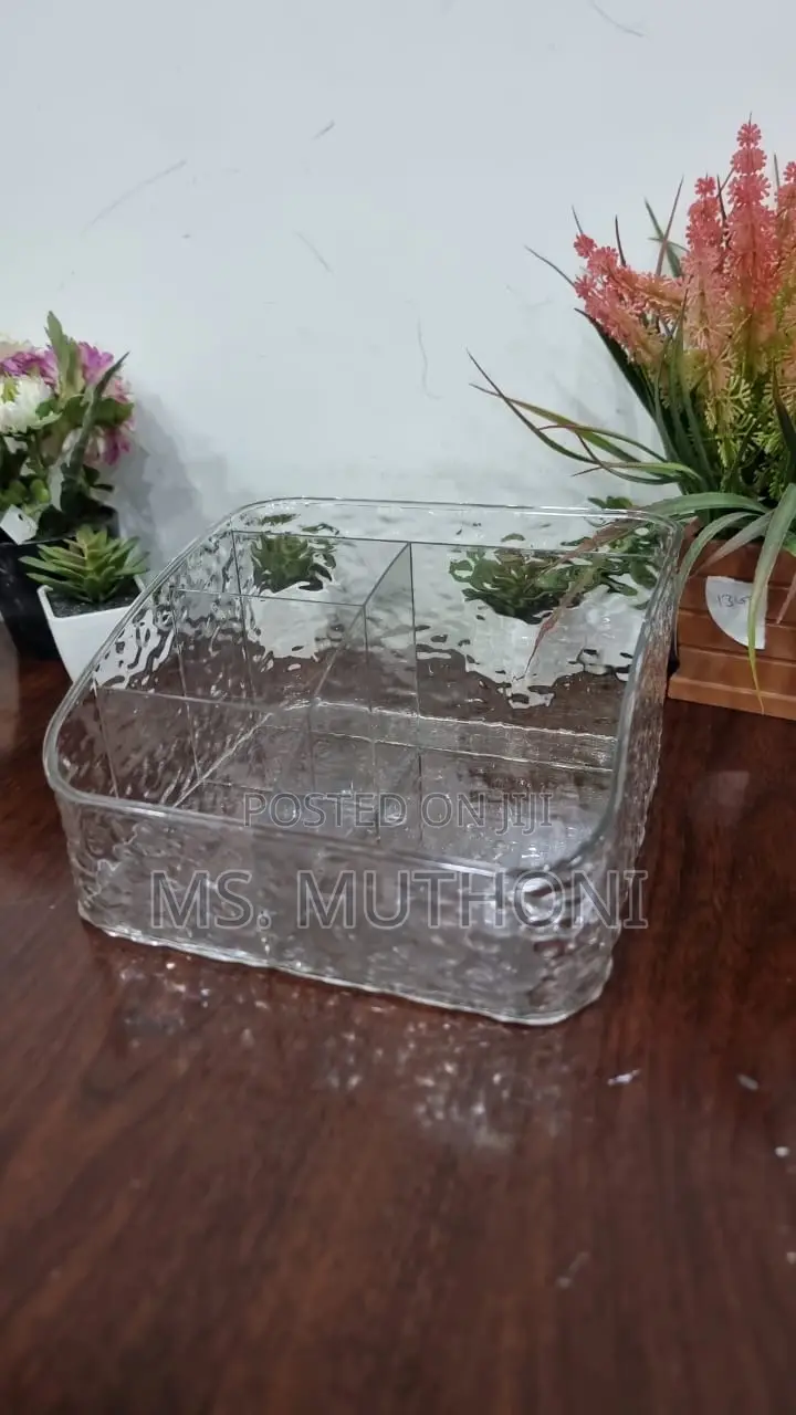 5 Slot Acrylic Makeup and Beauty Accessories Organizer