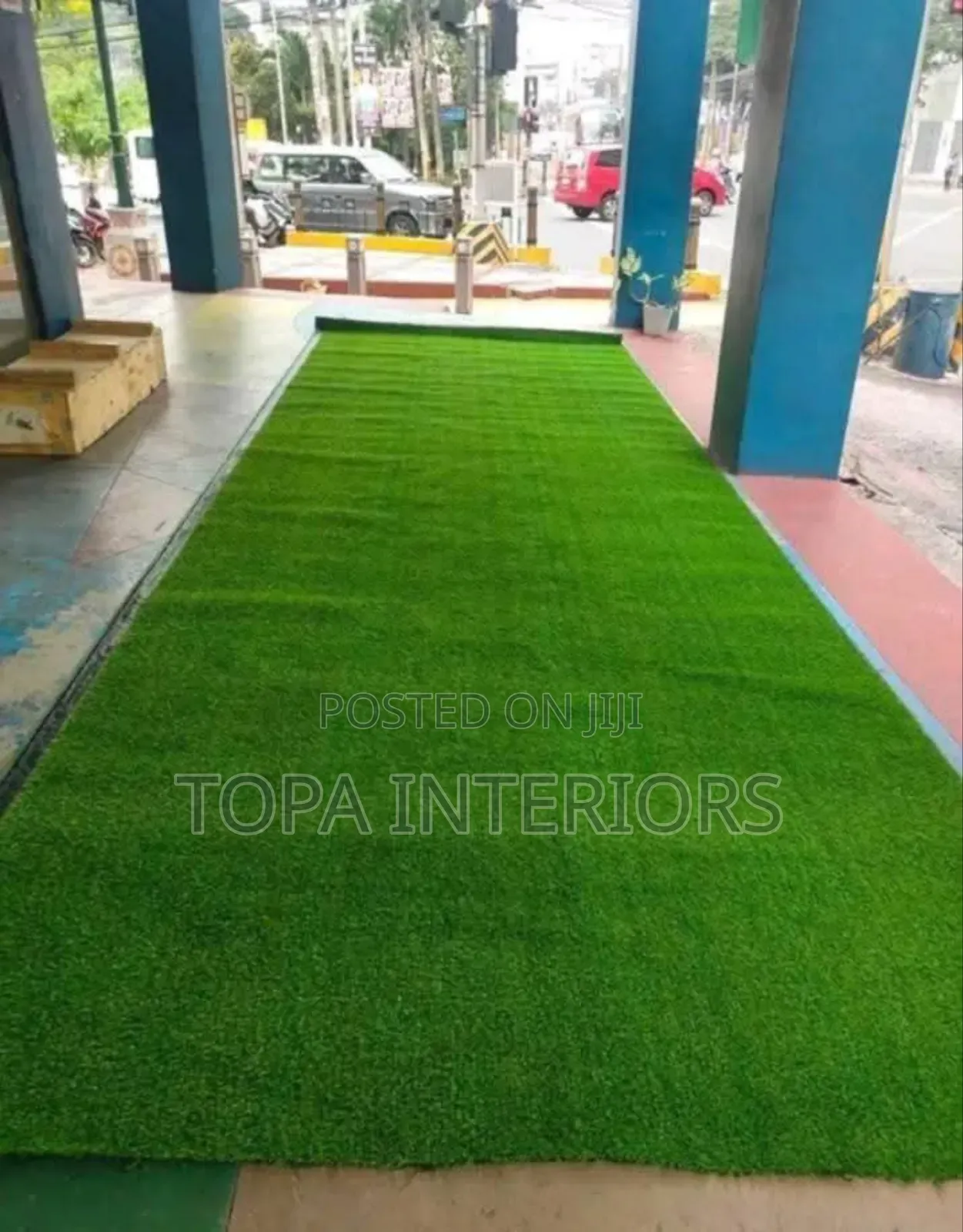 2m Wide Artificial Green Turf Grass Carpets Per Square Metre