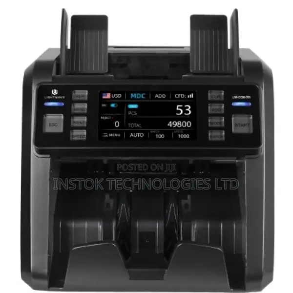 Lightwave Lw-CCM-701 Touchscreen Money Counting Machine