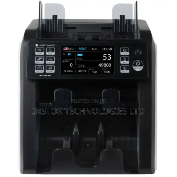 Lightwave Lw-CCM-901 Touchscreen Money Counting Machine