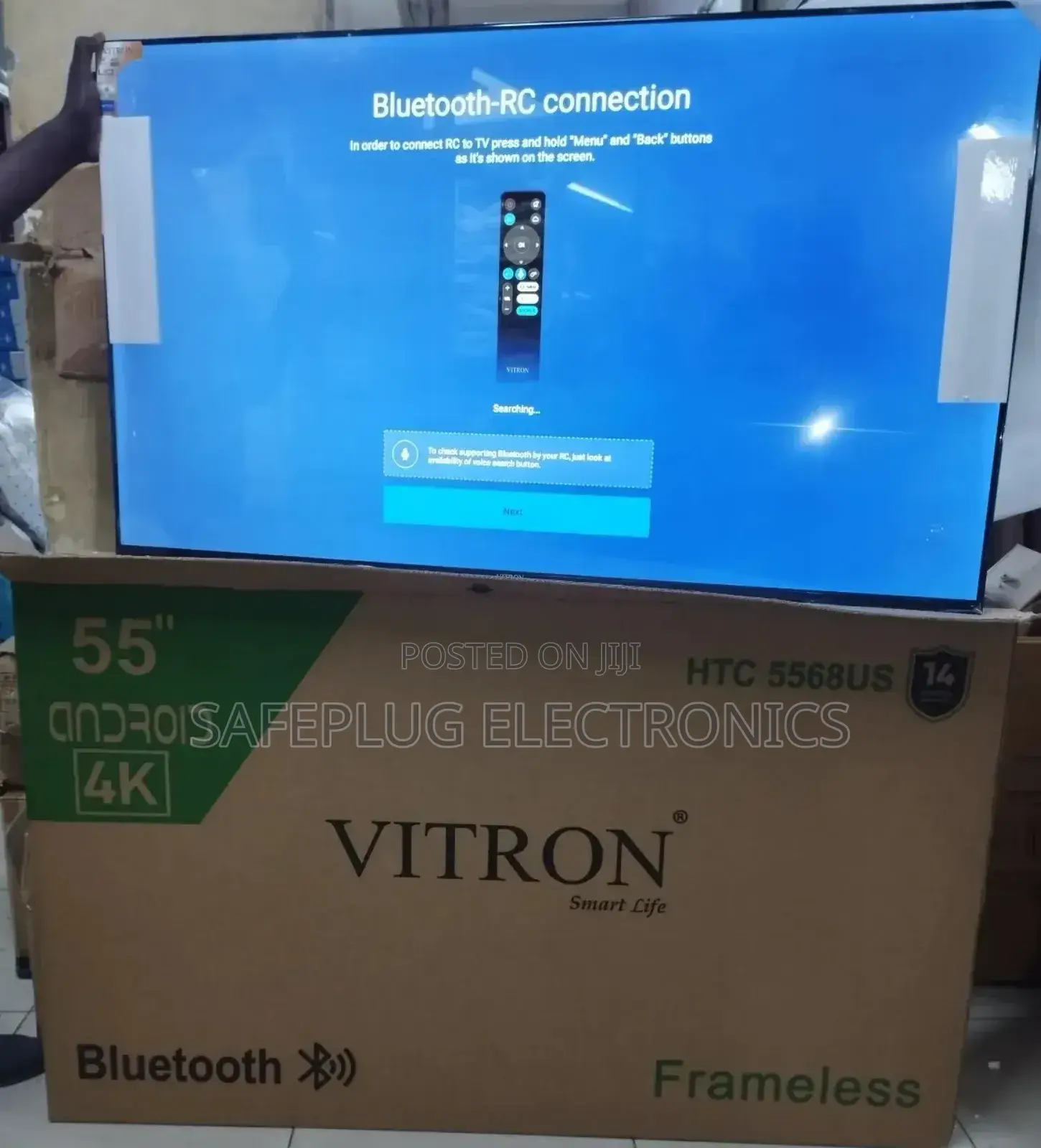 Vitron Htc5568us - 55” Smart Android Led Tv - Bt Enabled