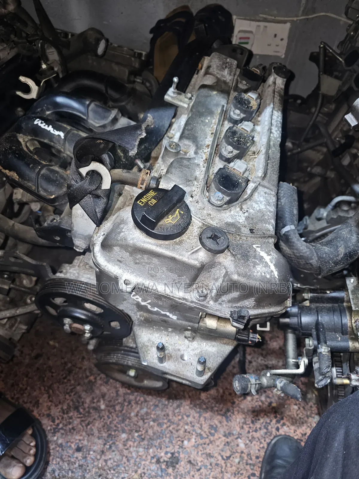K12b Engine and Gearbox Old Model