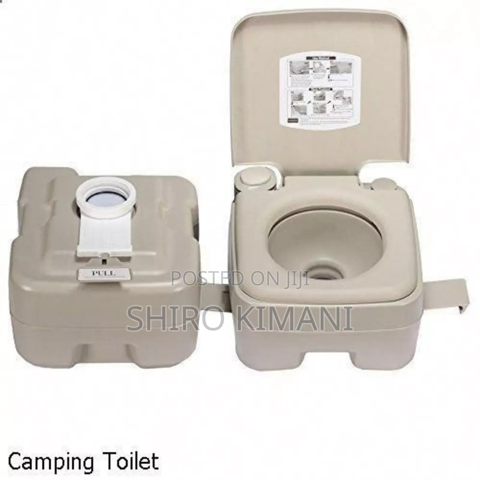  20l Travel Toilet – Easy to Clean Carry