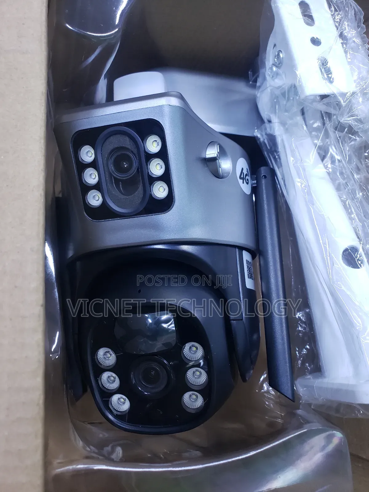 4g Simcard Dual Lens Solar CCTV Camera
