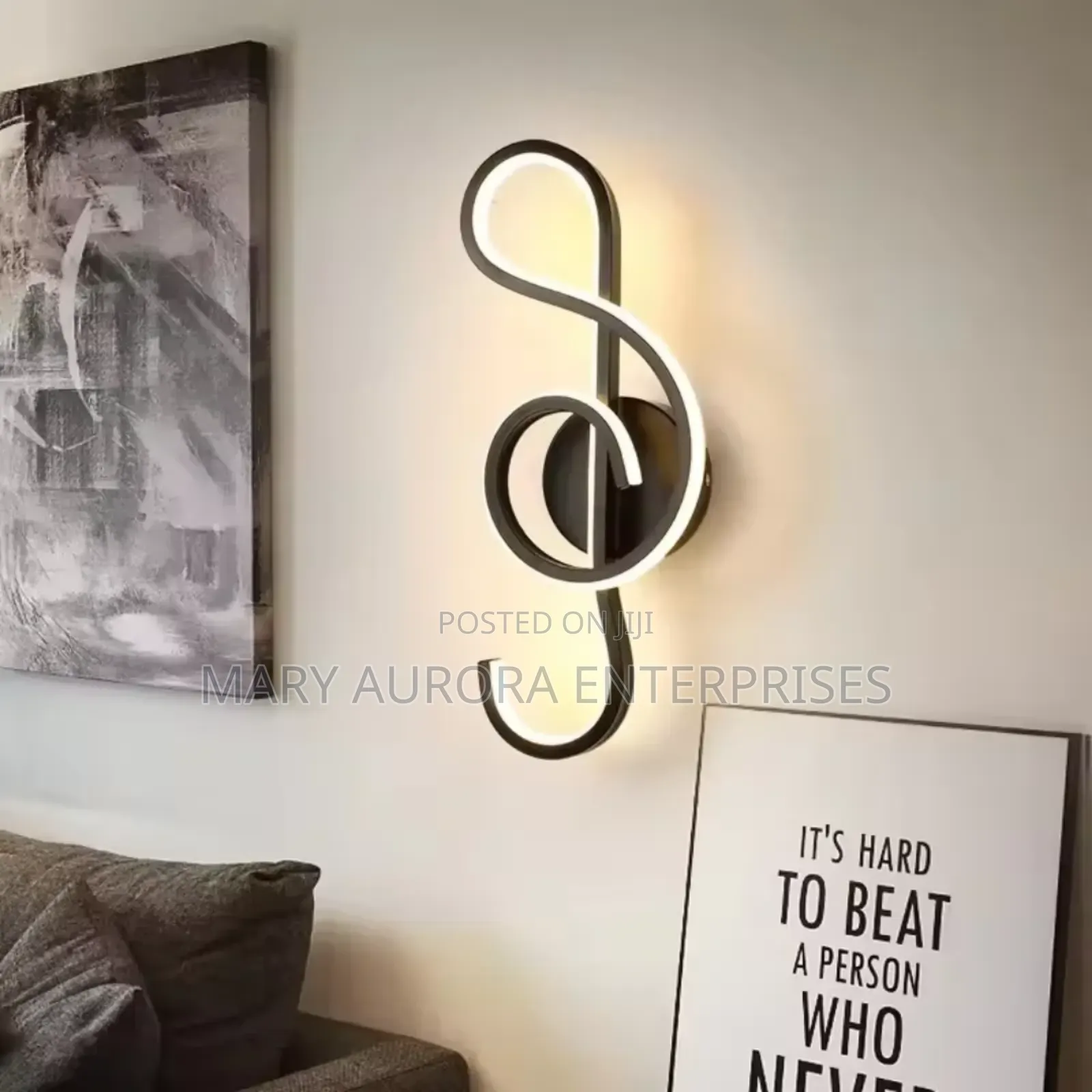 Wall Lights/Music Symbol Wall Light