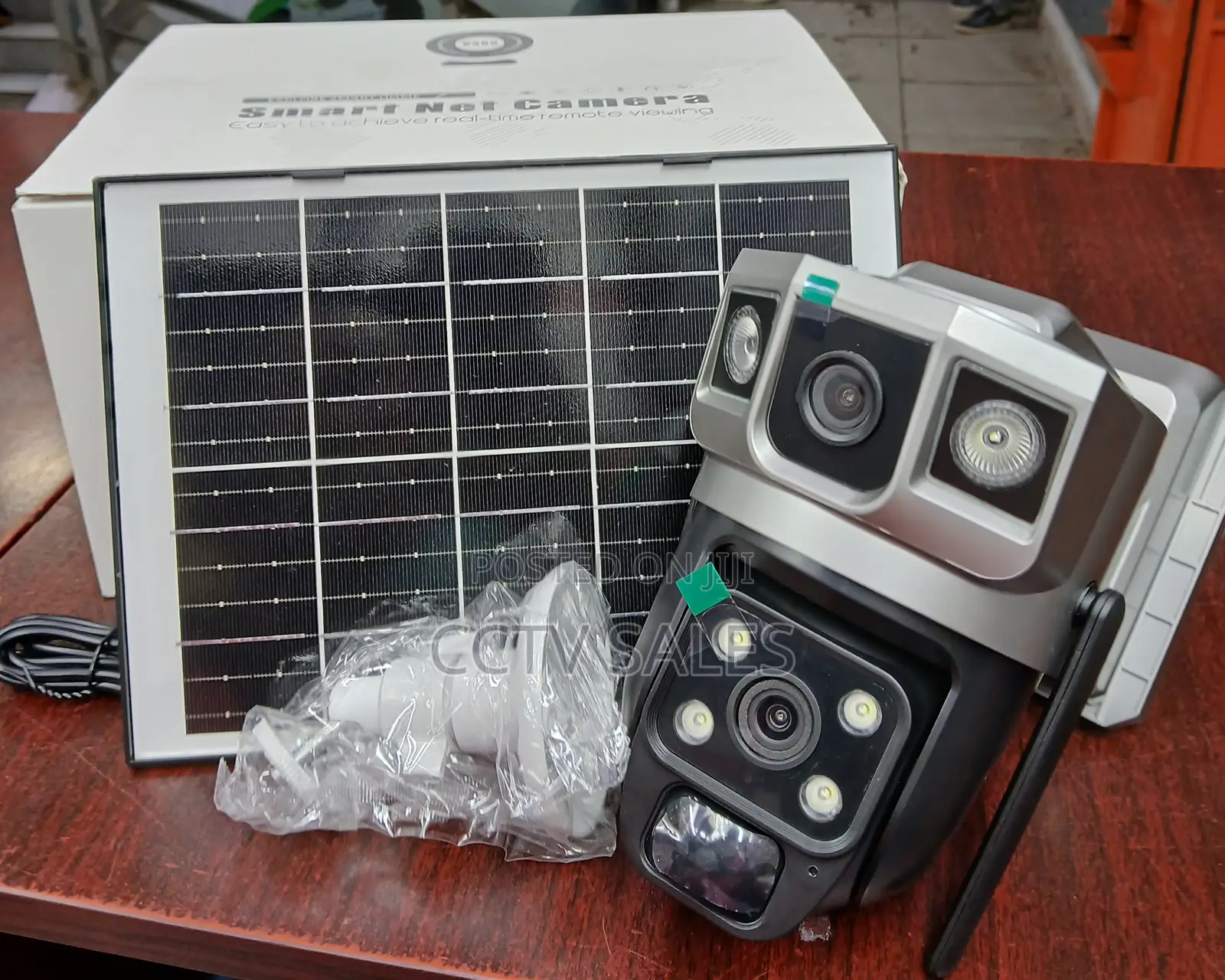 Two-Way Audio Wifi Dual Solar Camera