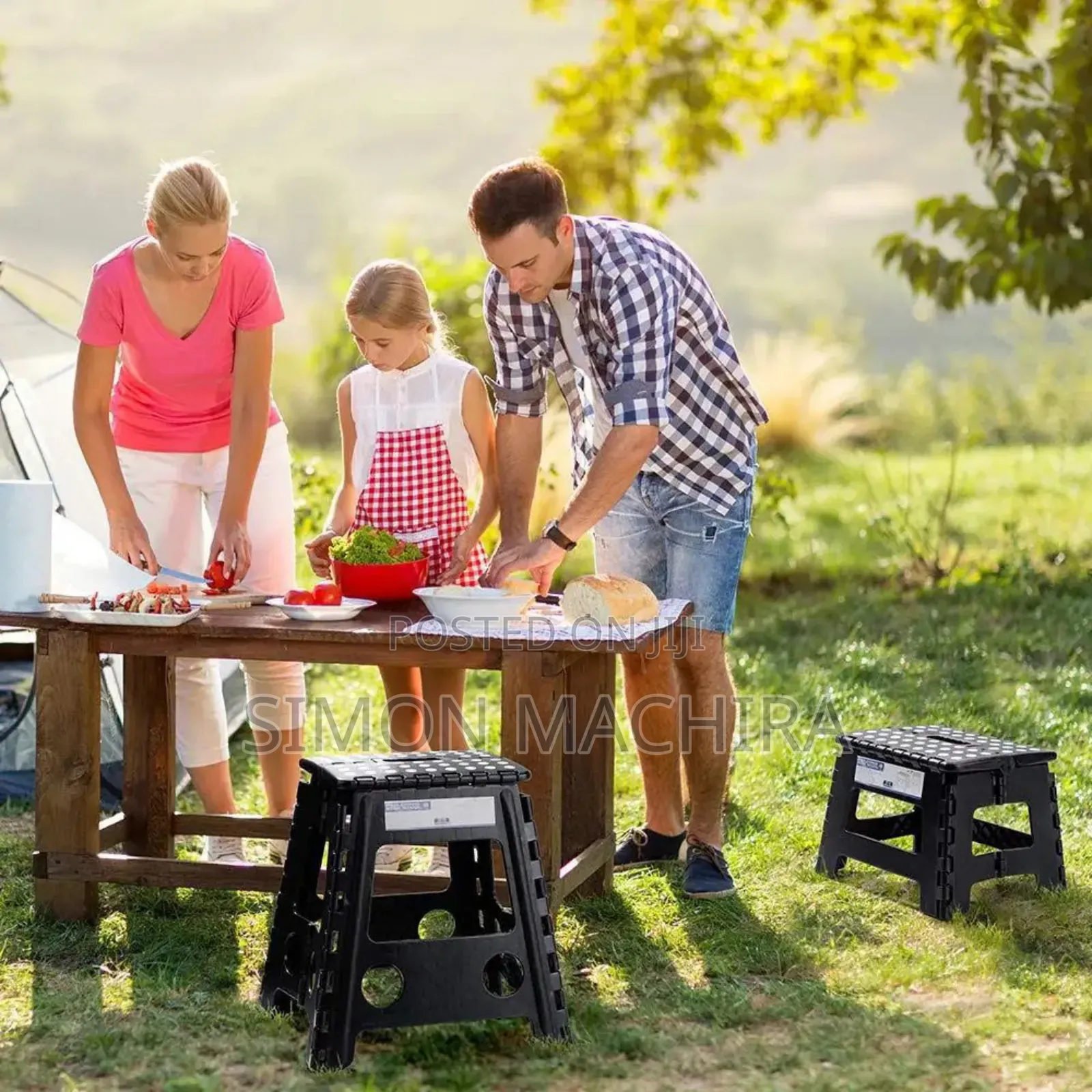 Heavy Duty Stepping Stool With Handle