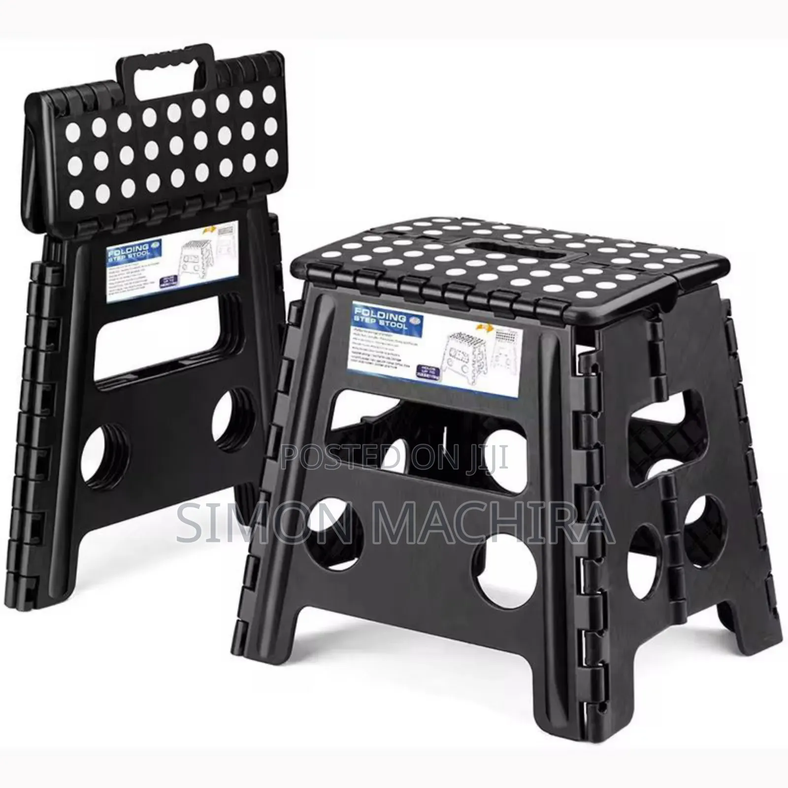 Heavy Duty Stepping Stool With Handle