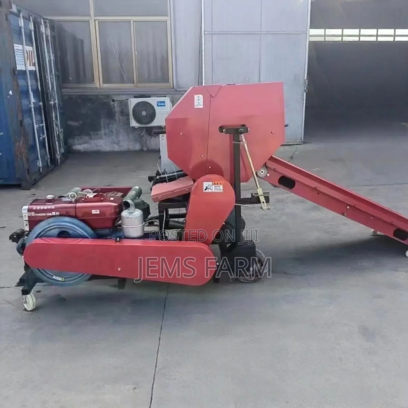 Fully Automatic 15hp Diesel Silage Baler and Wrapper Import on Order