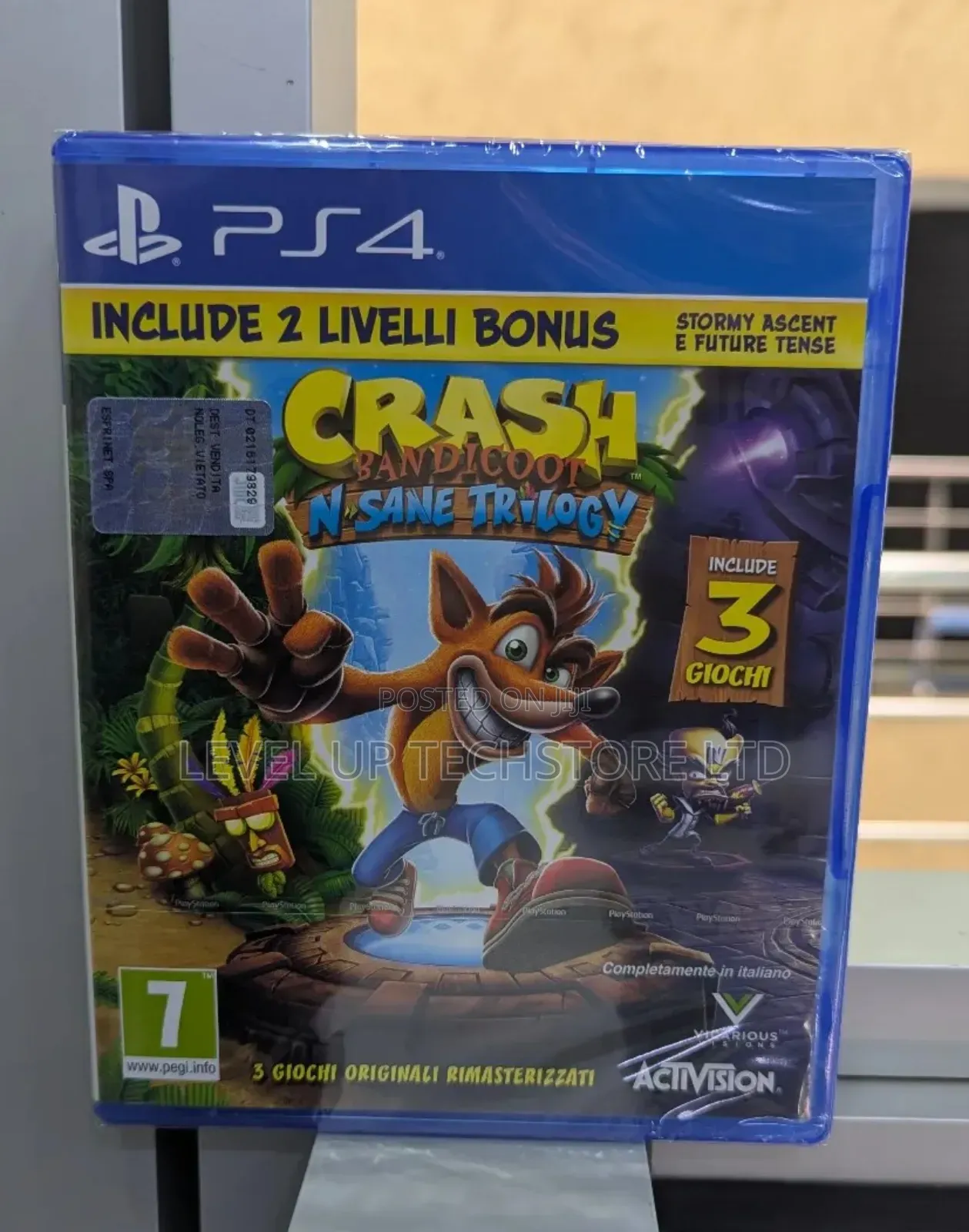 Ps4 Crash Bandicoot Trilogy