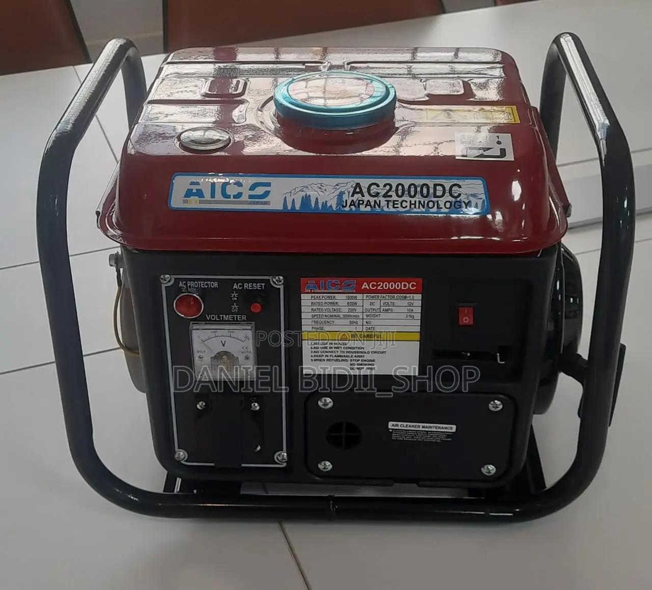 Ac2000dc Aico Japan Petrol Generator 2 Stroke 650 Watts
