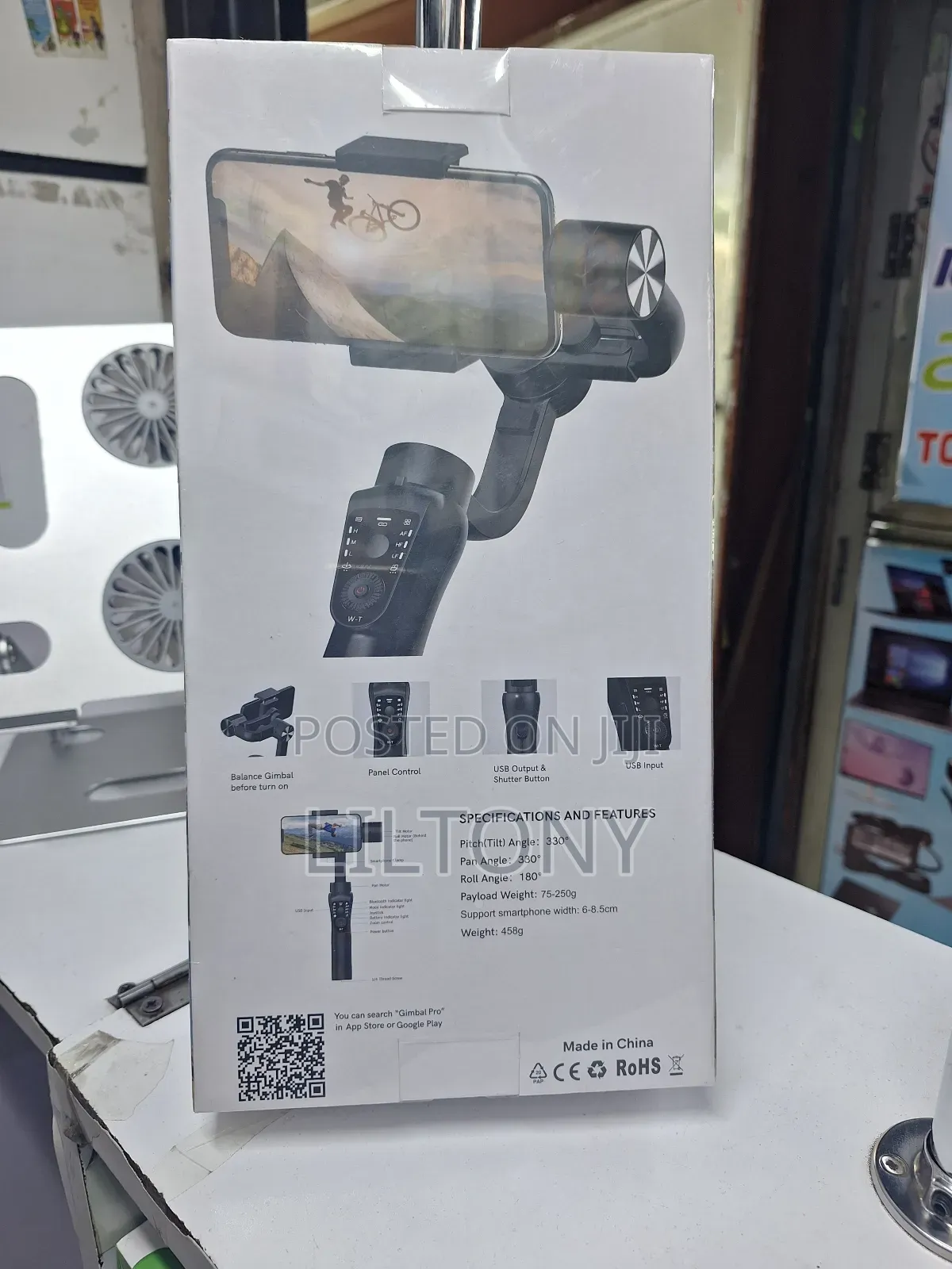 3_axis Phone Stabilized Gimbal