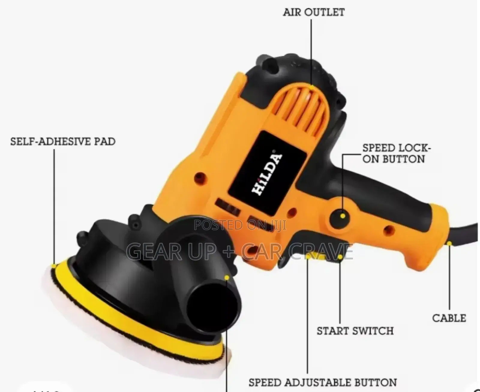 Electric Car Polisher Machine