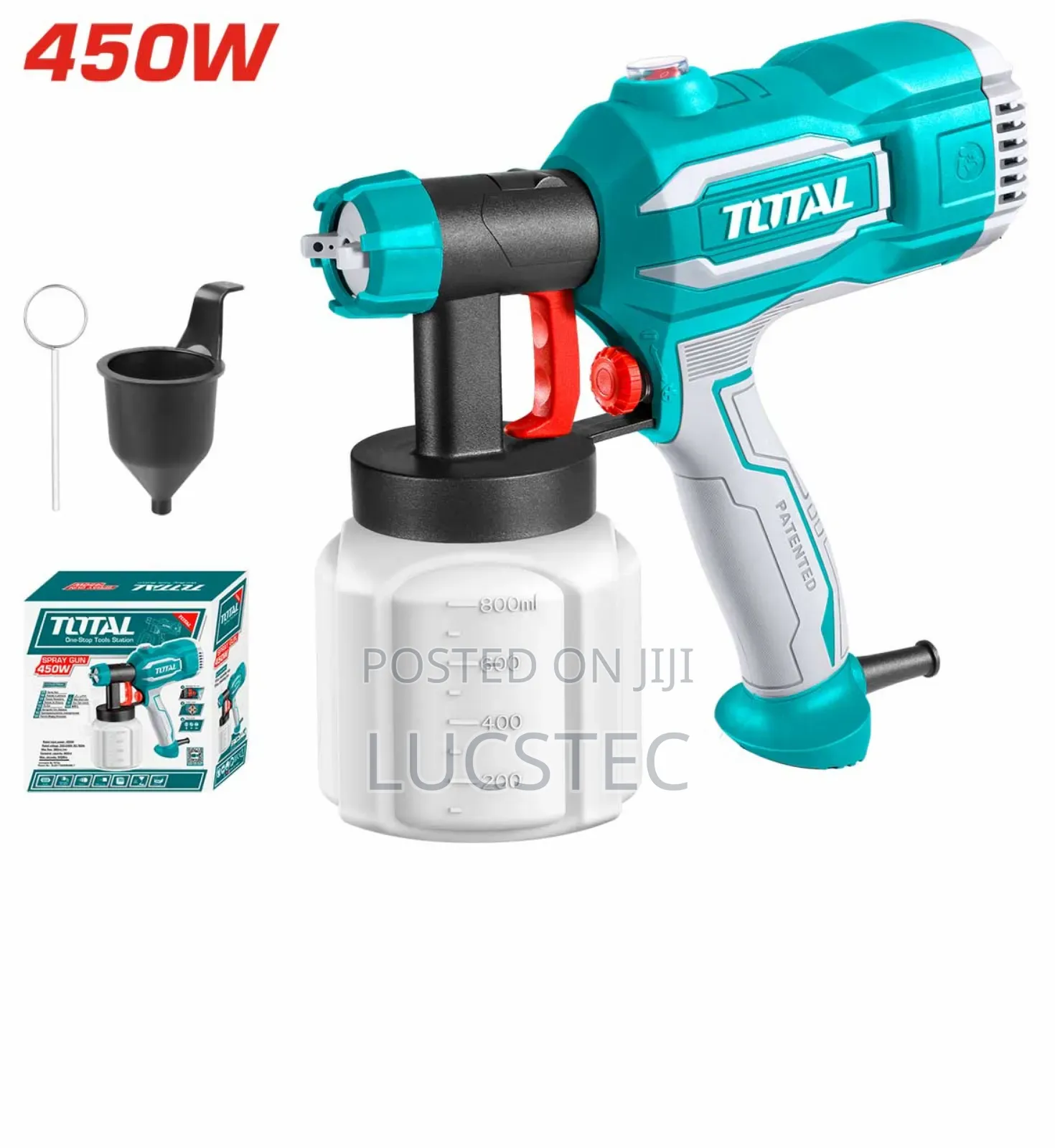 Total 450w Spray Gun