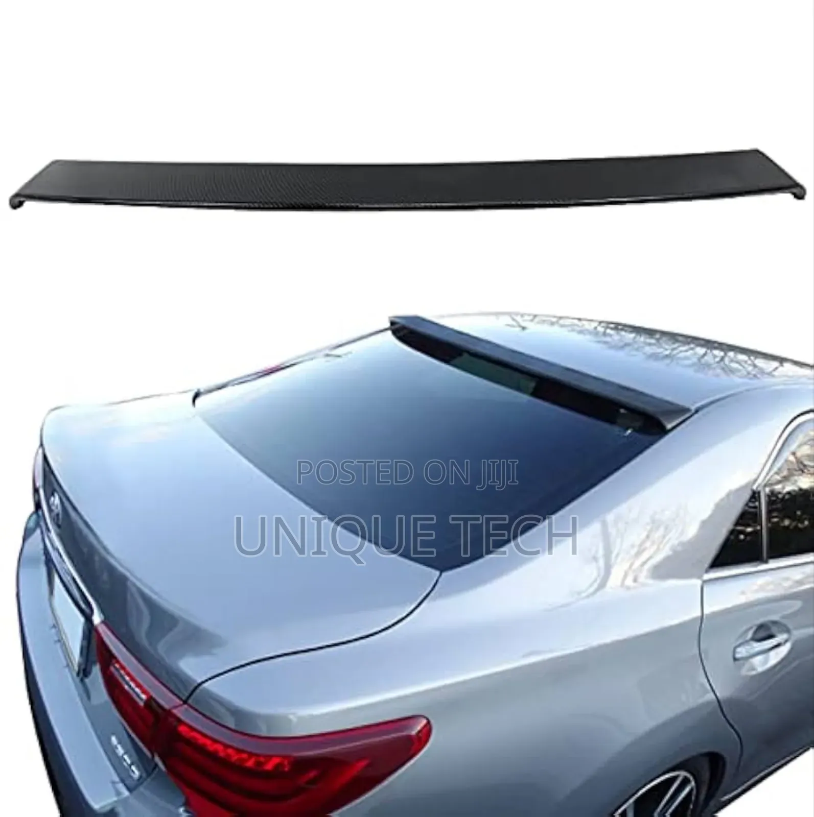 Top-Fitted Rear Spoiler Compatible With Mark X