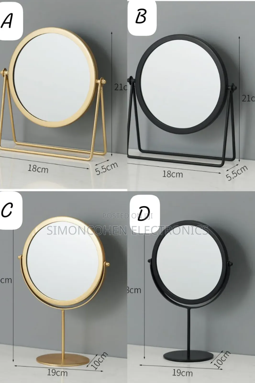 Vintage Decor/Make Up Mirror