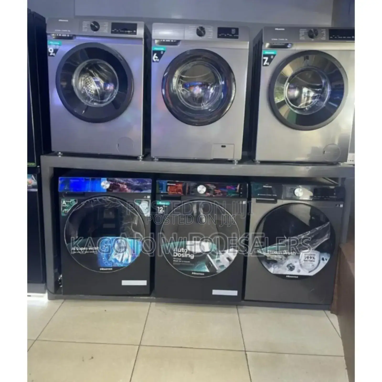 Front Load Washing Machine - Hisense 10kgs Wash and Dry.