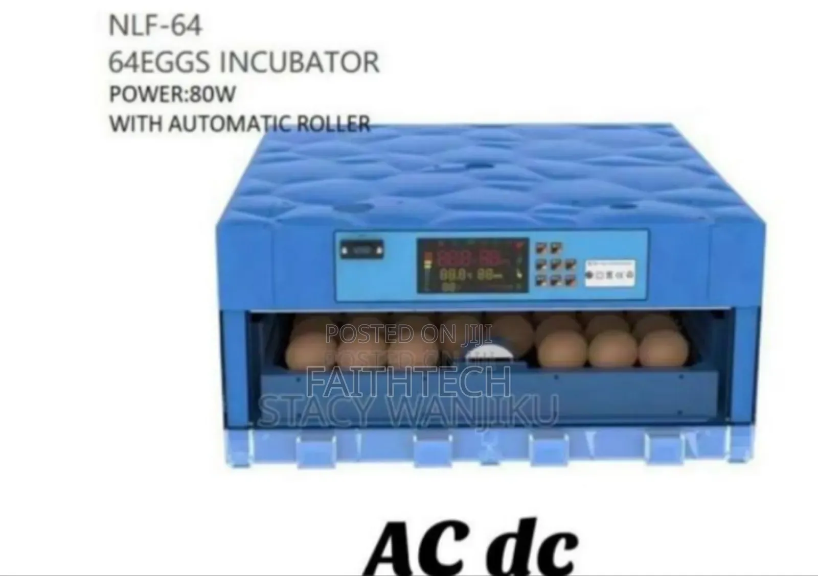 64 Eggs Incubator