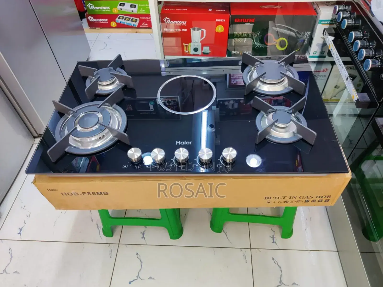 Haier Hob 4 Gas +1 Electric Induction Cooker