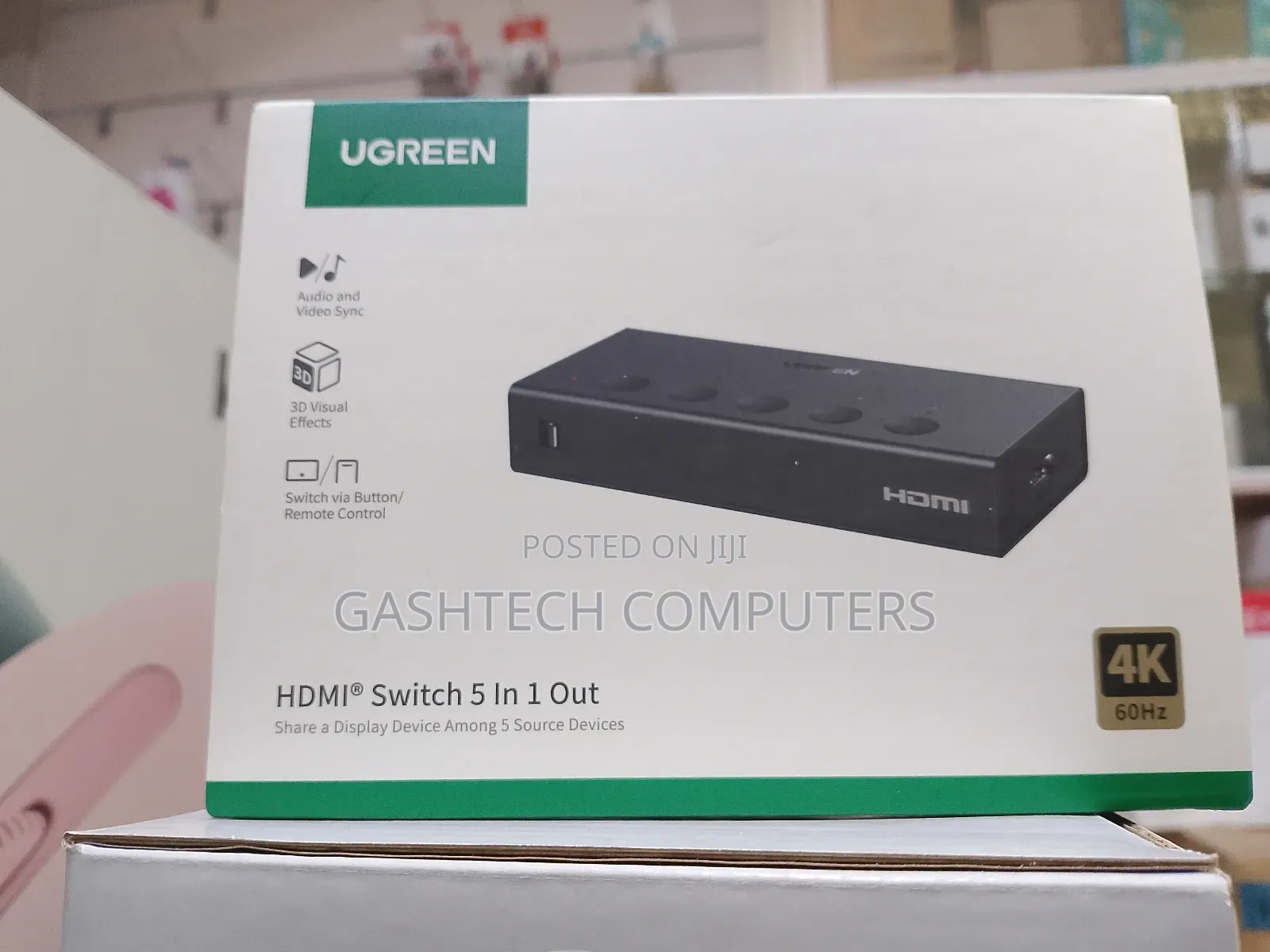 5-in-1 Out Ugreencm569 Hdmi Splitter