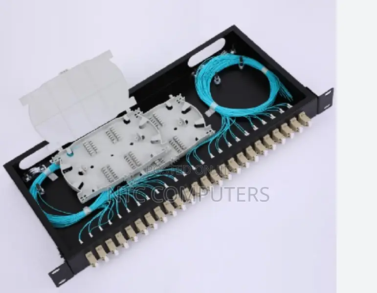 Odf 48 Port With Lc/Upc Duplex Mm Adapter And Pigtails Om3