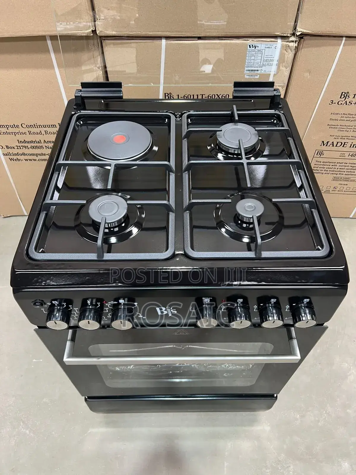 BJS 60 by 60 3g 1 Electric Black