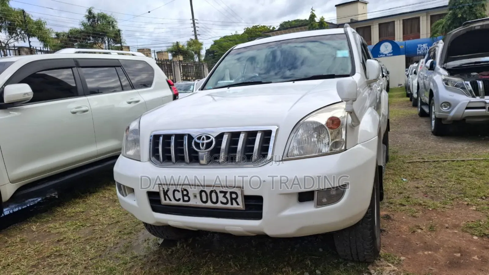 Toyota Land Cruiser Prado 2007 White
