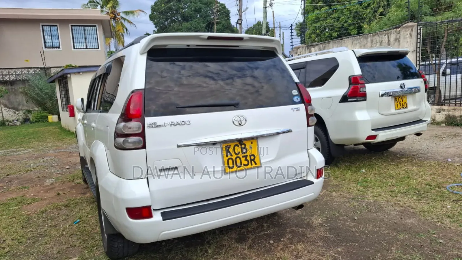 Toyota Land Cruiser Prado 2007 White