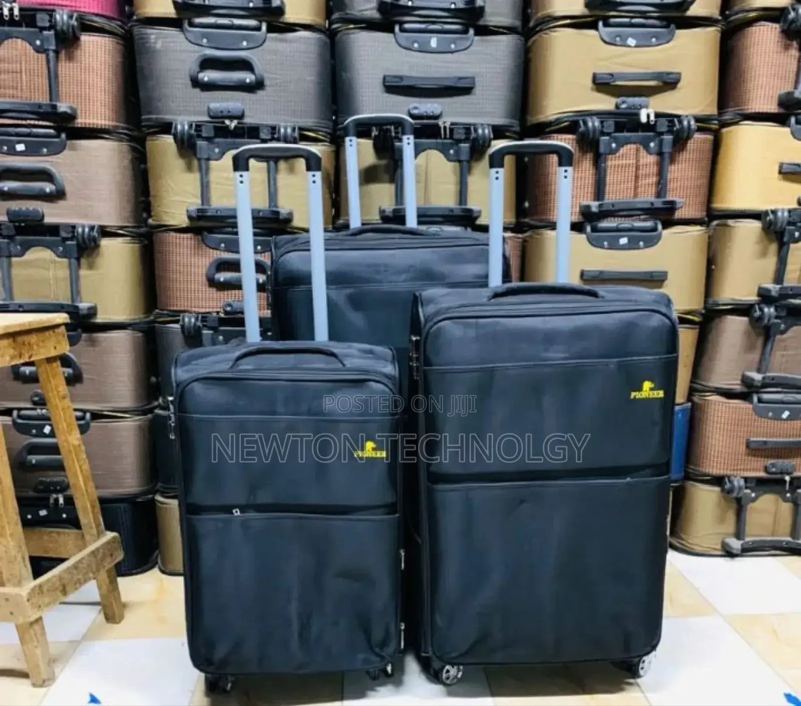 3 in 1 Fabric Laxurious Suitcase Briefcase Travel Bag