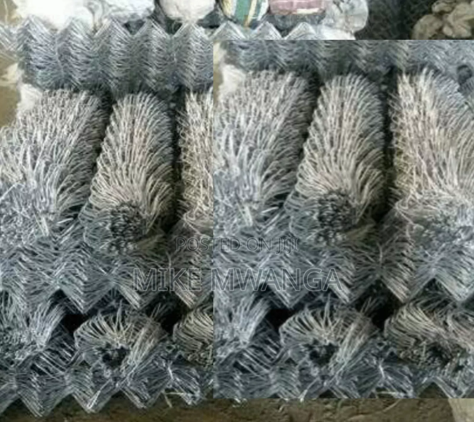10ft Galvanized Chain Link Mesh 50x50,14g