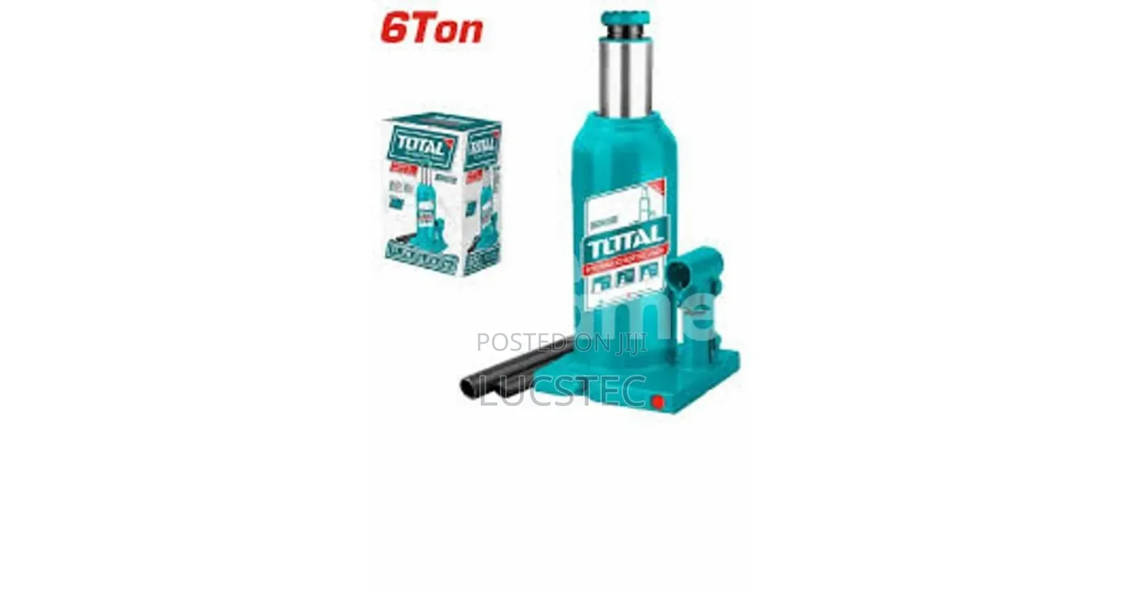 Total 6 Ton Hydraulic Bottle Jack.