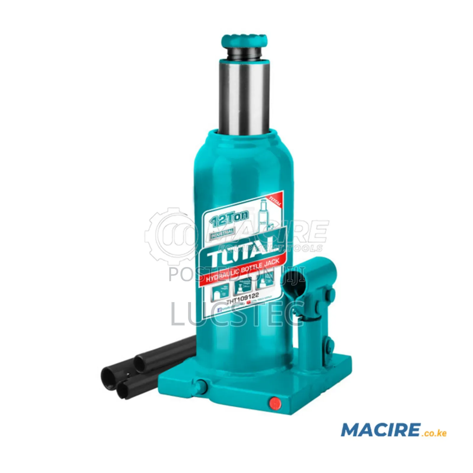 Total 12 Ton Hydraulic Bottle Jack
