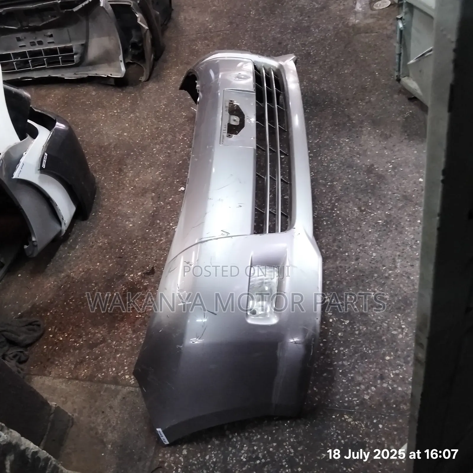 Toyota Isis 2005/2006 Front Bumper Complete With Fog Lamps