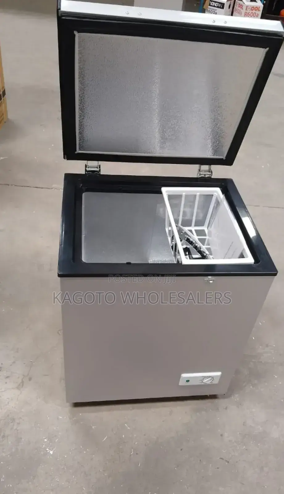 Volsmart Deep Freezer 60litres Silver Vfr60/DFR