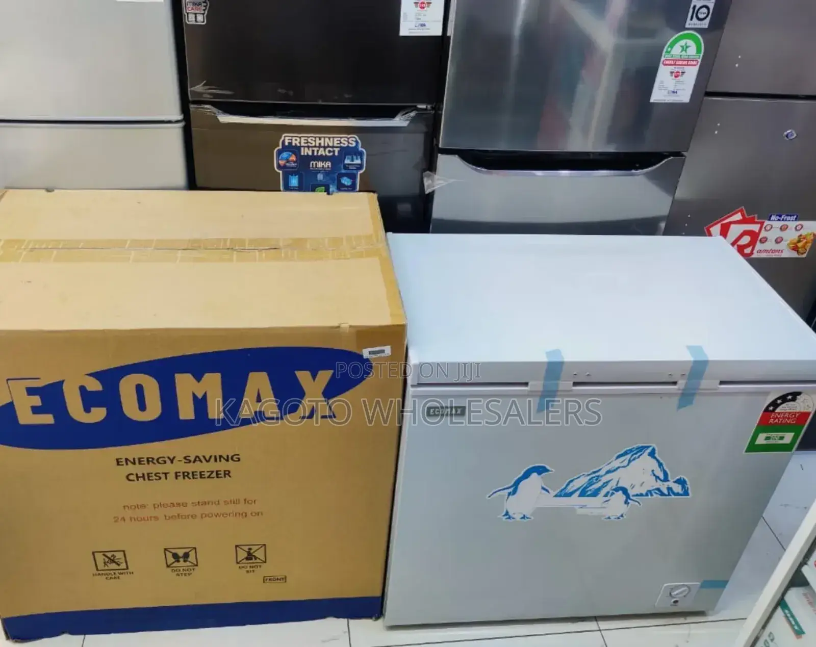 169litres Ecomax Chest Freezer (White) E16fr