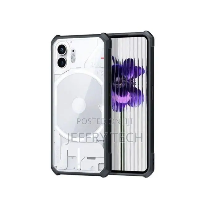 Transparent Acrylictpu Buffer Cover Case for Nothing Phone 1