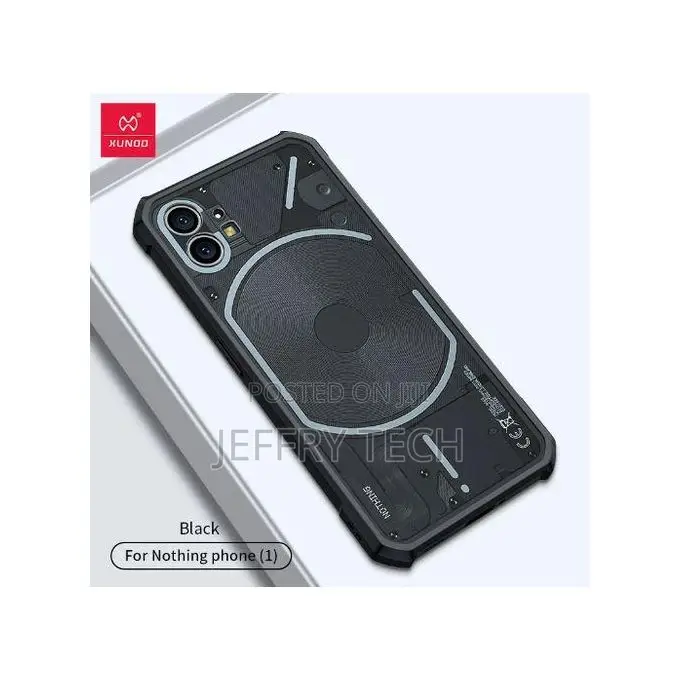 Transparent Acrylictpu Buffer Cover Case for Nothing Phone 1