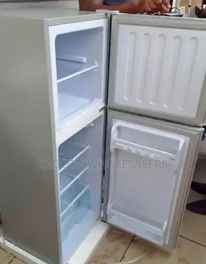 Nunix 138 Litres Double Door Refrigerator (Silver Color) 3*