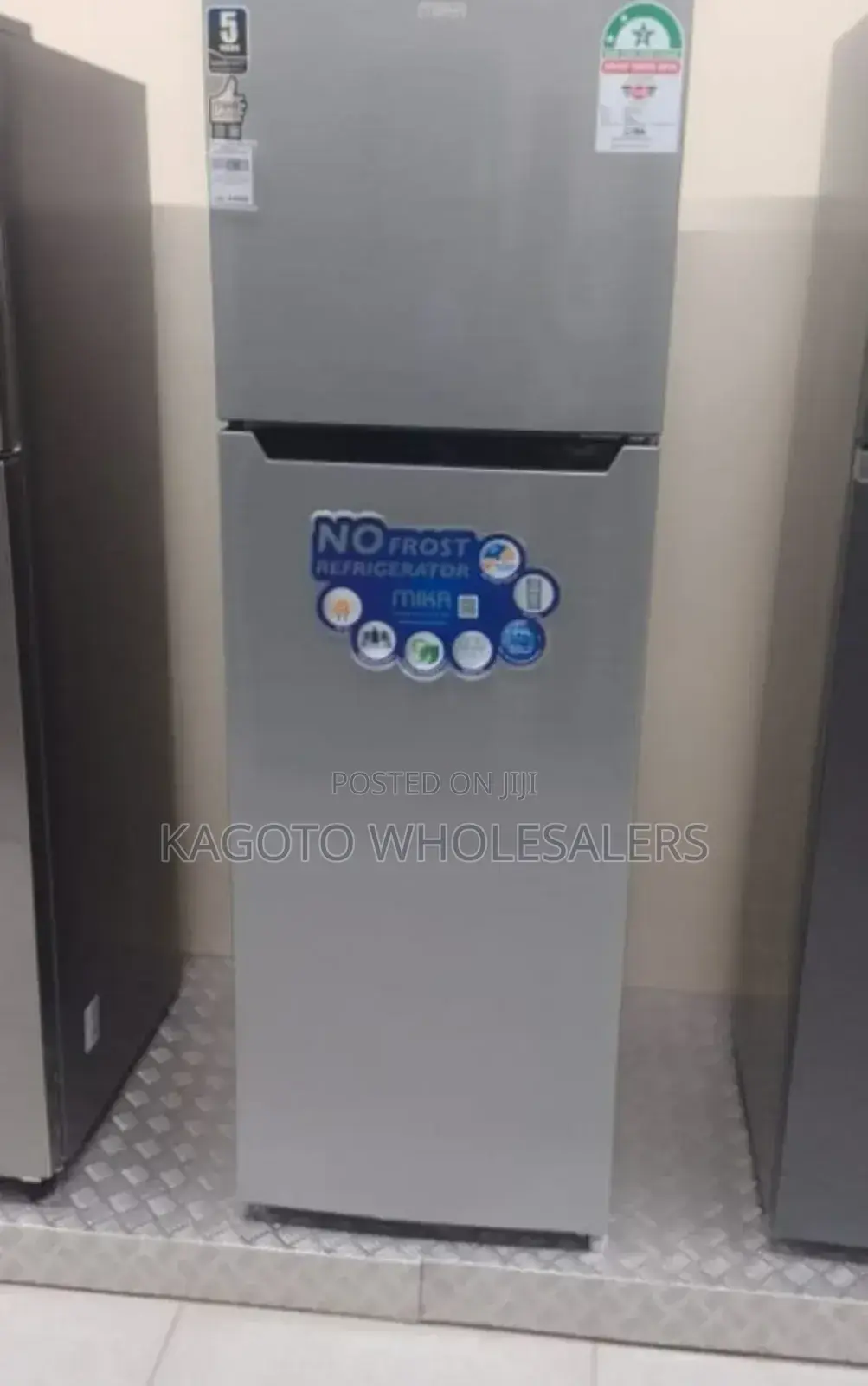 Mika 255lno Frost Double Door Refrigerator (1yr) Rf2