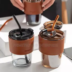 Smoothie Cup With Leather Cover 300ml